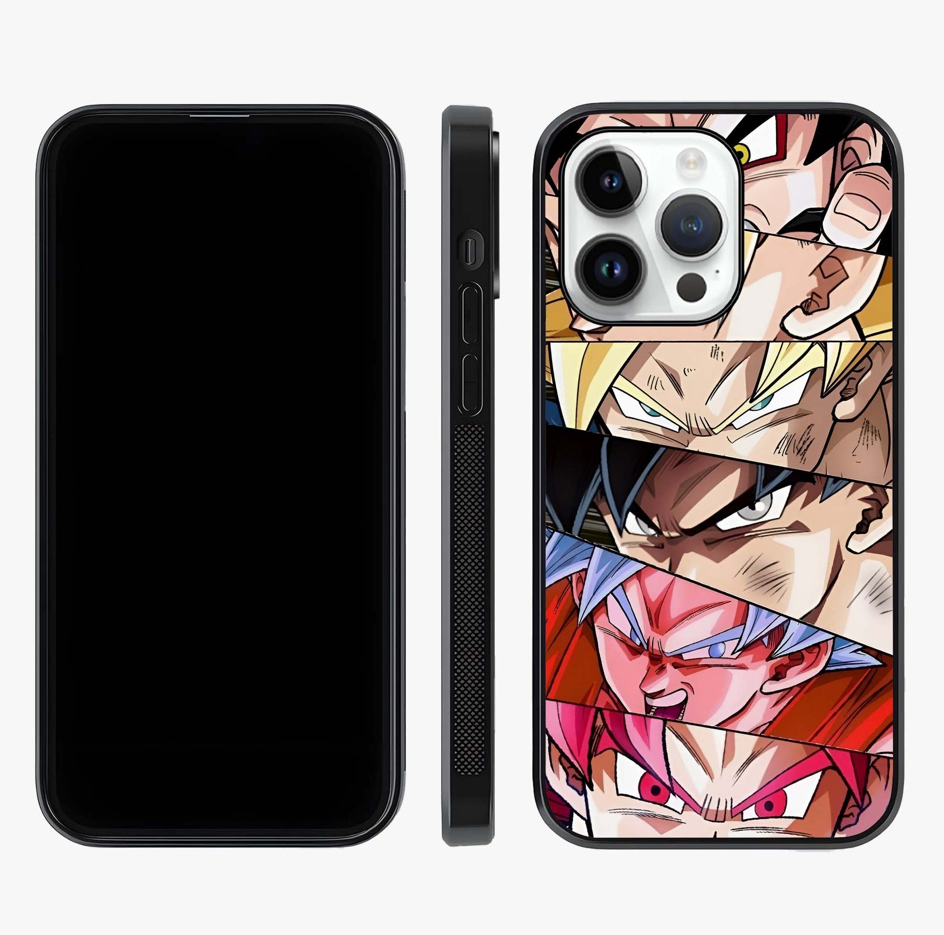 Anime Character Glass Case displayed upright for full design visibility and premium finish.