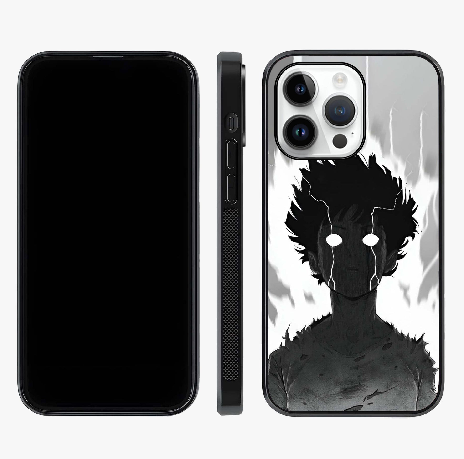 Awakened Inner Rage Glass Case displayed upright for full design visibility and premium finish.
