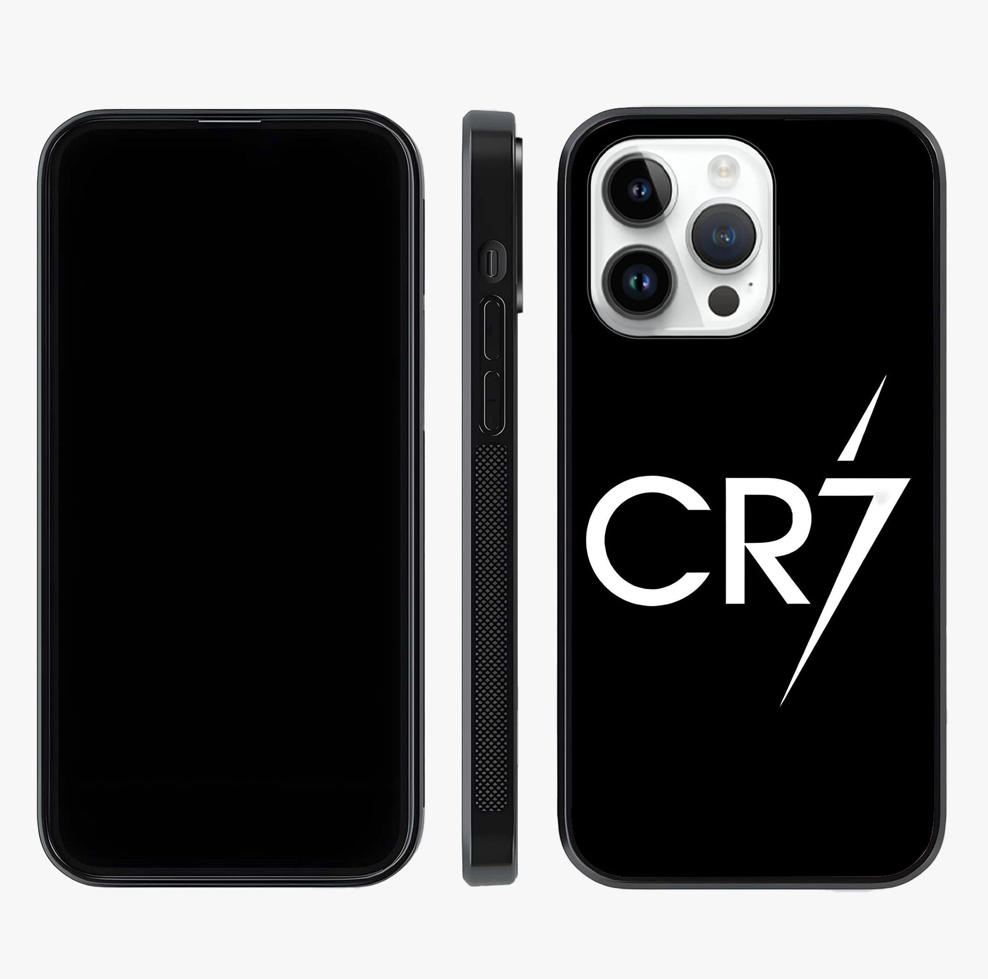 Cr7 Elite Strike Glass Case displayed upright for full design visibility and premium finish.
