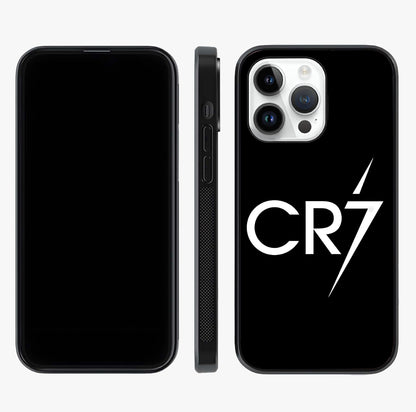 Cr7 Elite Strike Glass Case displayed upright for full design visibility and premium finish.
