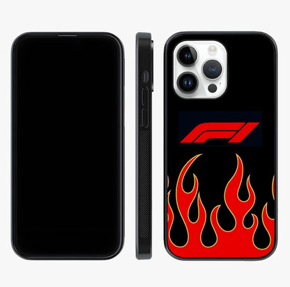 Fire F11 Glass Case displayed upright for full design visibility and premium finish.