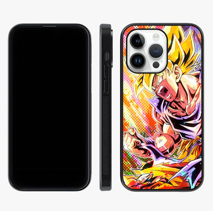 Firing Goku Glass Case displayed upright for full design visibility and premium finish.