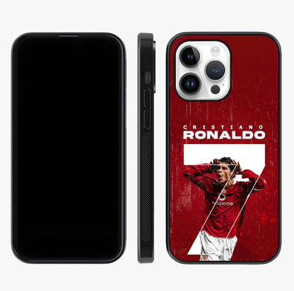 Goal Celebration Legacy Glass Case displayed upright for full design visibility and premium finish.