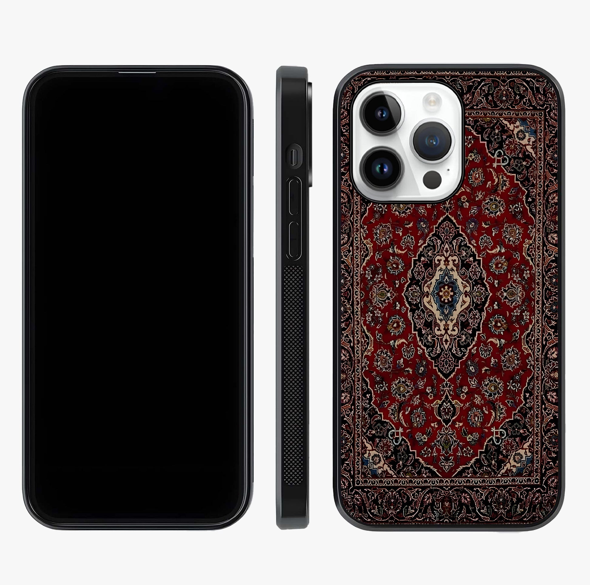 Heritage Carpet Royale Glass Case displayed upright for full design visibility and premium finish.