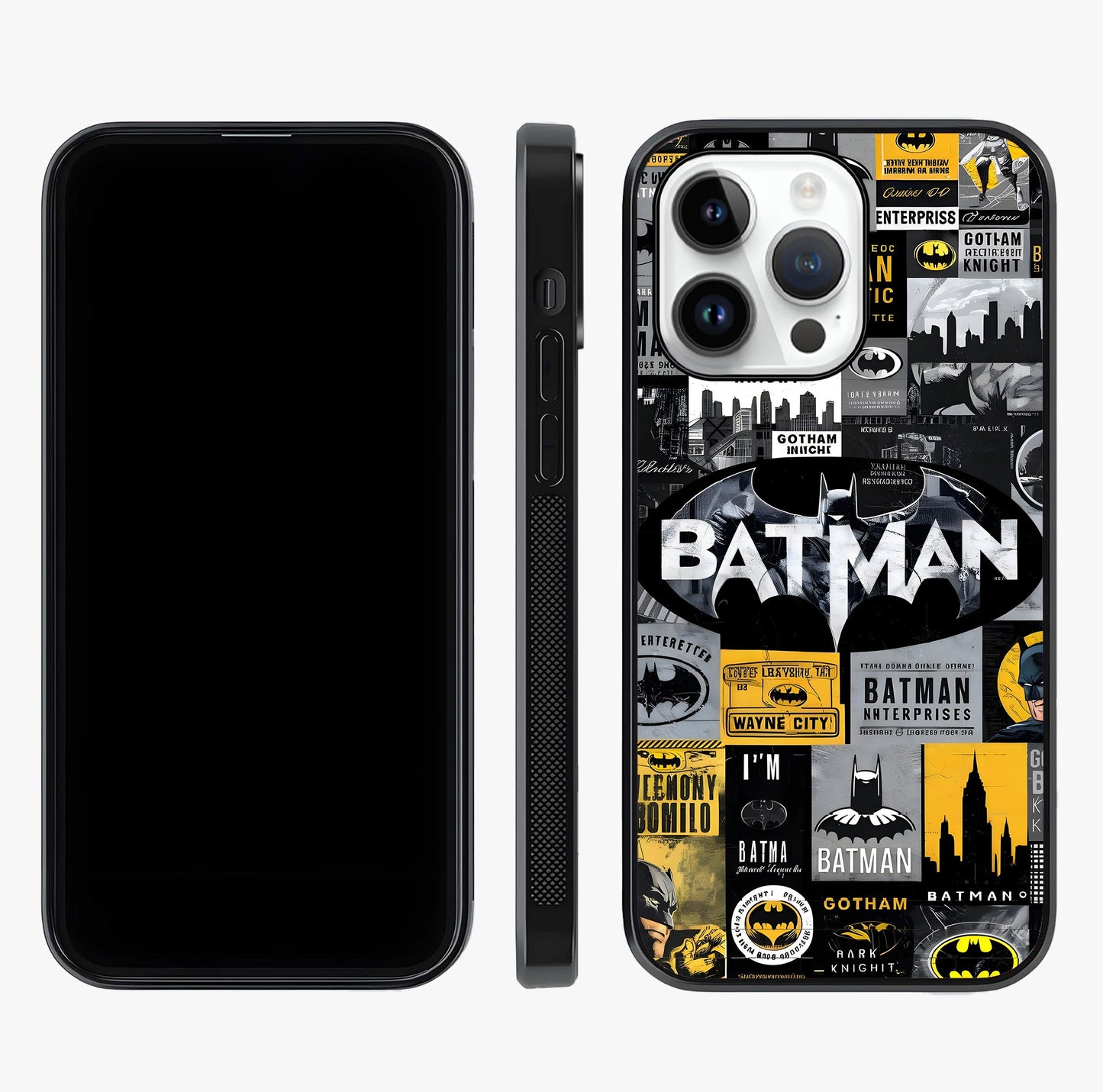 Knight Gotham Rise Glass Case displayed upright for full design visibility and premium finish.