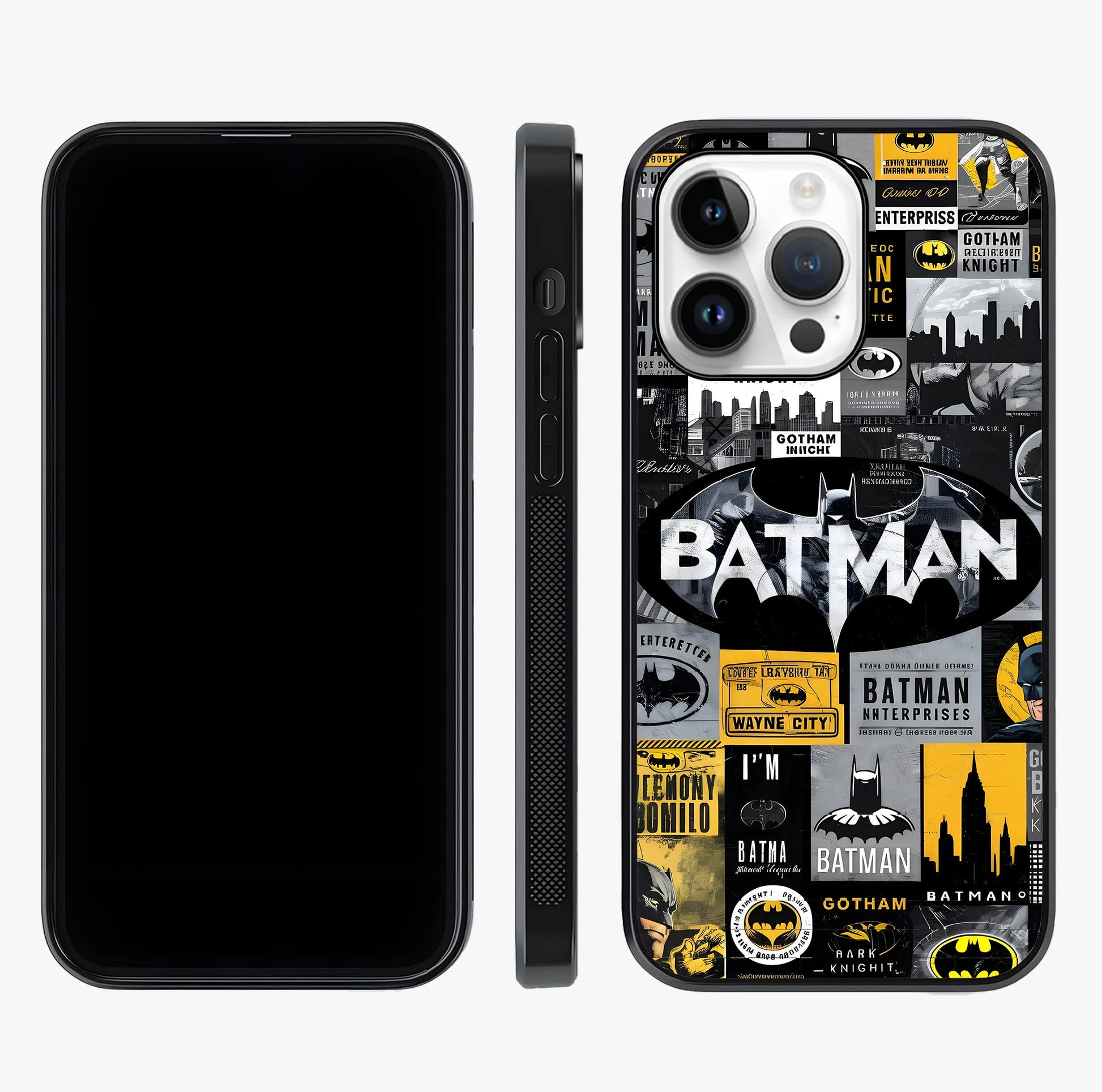 Knight Gotham Rise Glass Case displayed upright for full design visibility and premium finish.