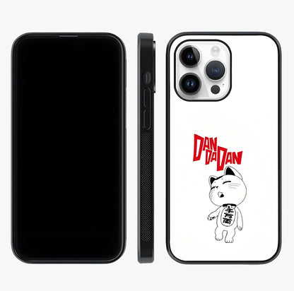 Playful Spirit Charm Glass Case displayed upright for full design visibility and premium finish.