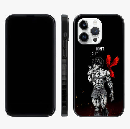 Rise Beyond Limits Glass Case displayed upright for full design visibility and premium finish.