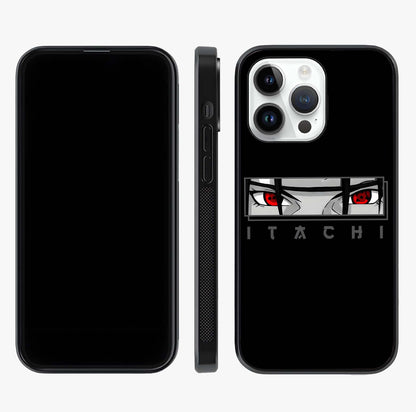 Scarlet Gaze Dominance Glass Case displayed upright for full design visibility and premium finish.