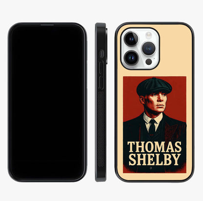 Vintage Mafia Authority Glass Case displayed upright for full design visibility and premium finish.
