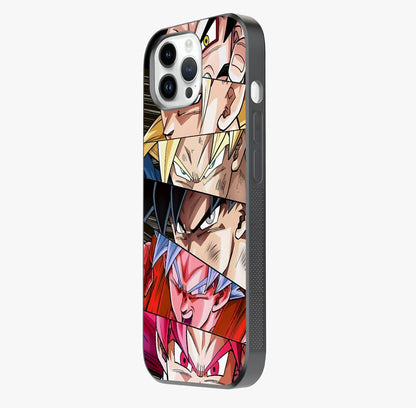 Anime Character Glass Case photographed in natural light showing reflective finish and design depth.