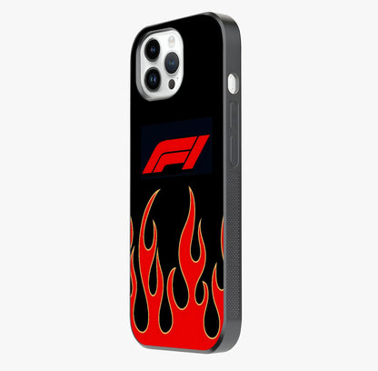 Fire F11 Glass Case photographed in natural light showing reflective finish and design depth.