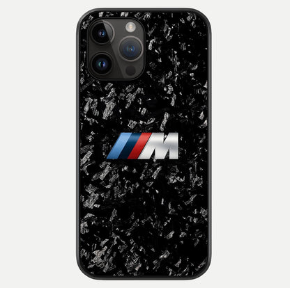 Carbon Speed Mark Glass Case showing full back design in clean flat view with glossy glass finish.