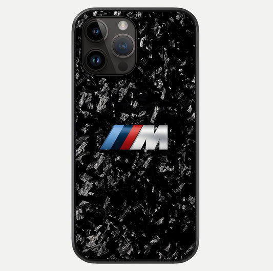 Carbon Speed Mark Glass Case showing full back design in clean flat view with glossy glass finish.