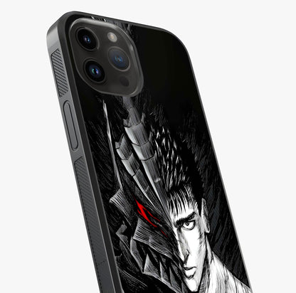 Berserker Blood Oath Glass Case captured at a warm angle highlighting gloss, texture and premium glass finish.