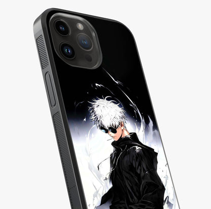Limitless Shadow King Glass Case captured at a warm angle highlighting gloss, texture and premium glass finish.