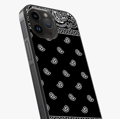 Retro Rebel Threads Glass Case captured at a warm angle highlighting gloss, texture and premium glass finish.