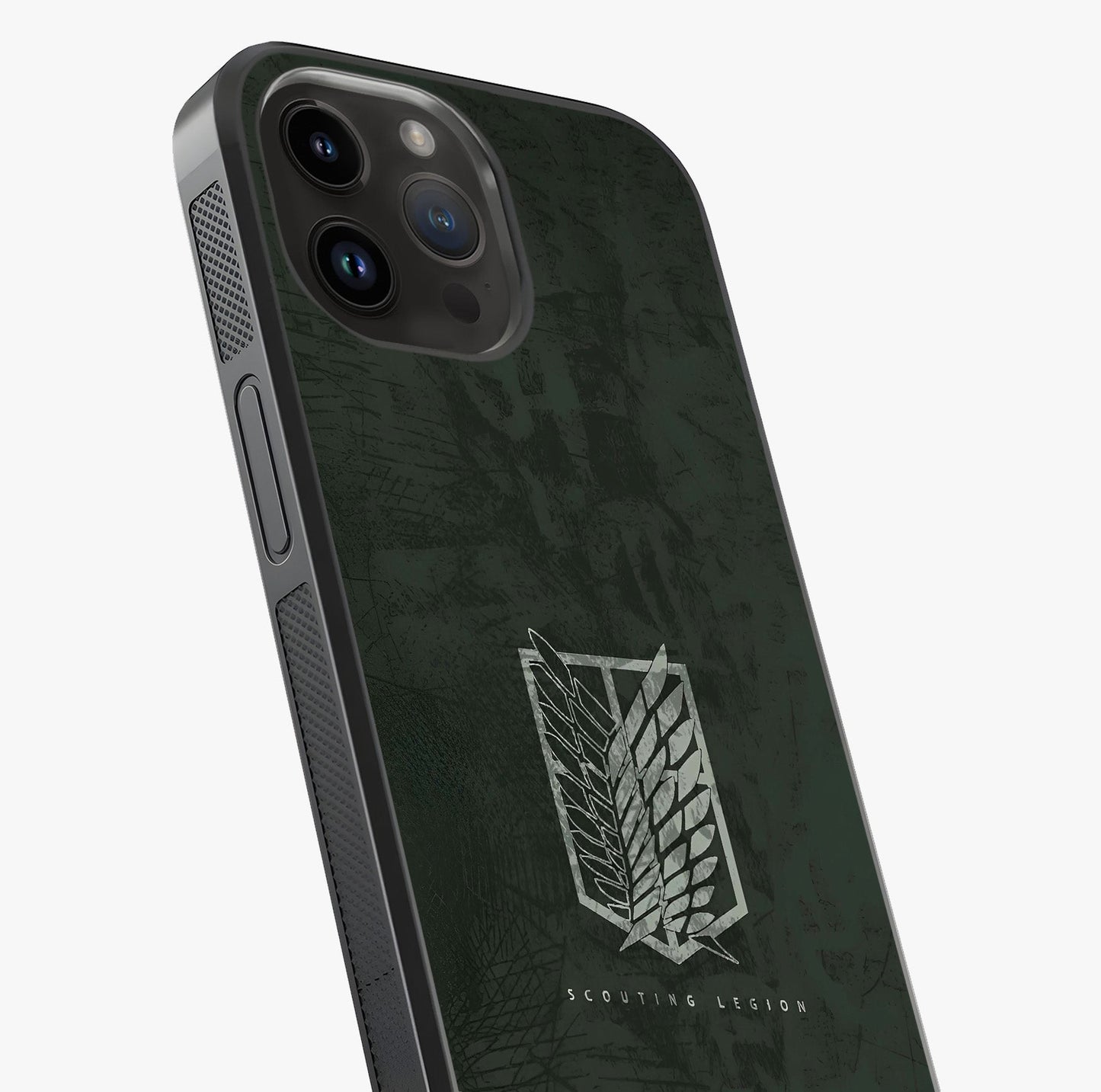 Wings Of Freedom Glass Case captured at a warm angle highlighting gloss, texture and premium glass finish.
