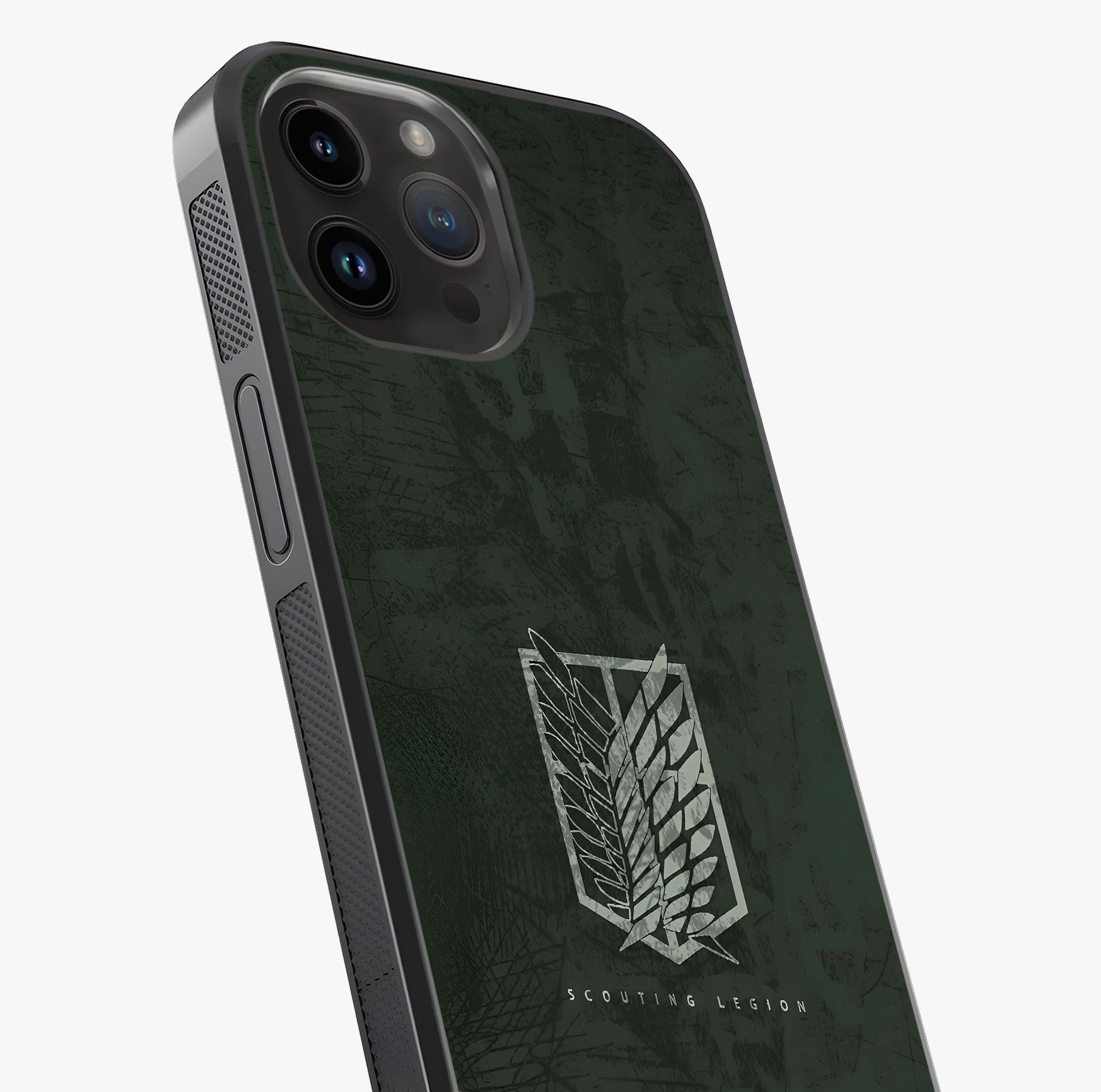 Wings Of Freedom Glass Case captured at a warm angle highlighting gloss, texture and premium glass finish.