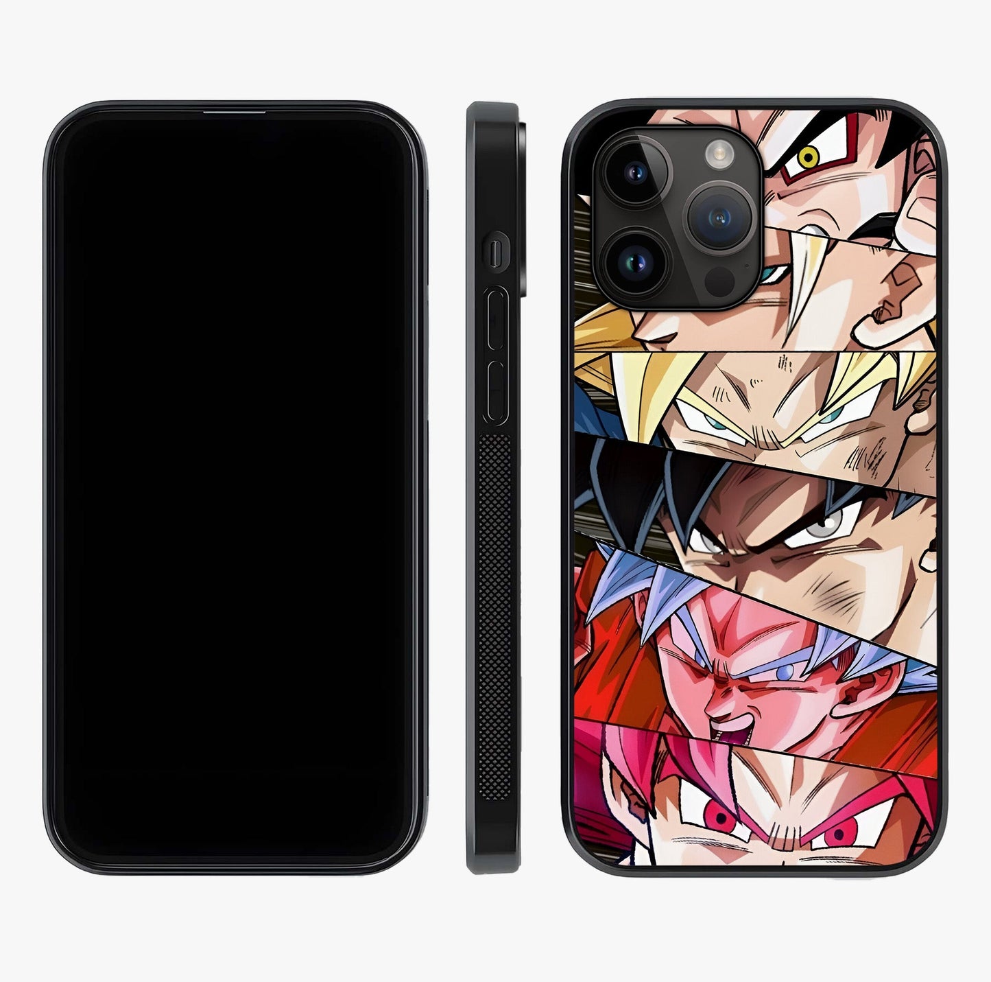 Anime Character Glass Case displayed upright for full design visibility and premium finish.