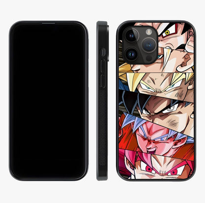 Anime Character Glass Case displayed upright for full design visibility and premium finish.