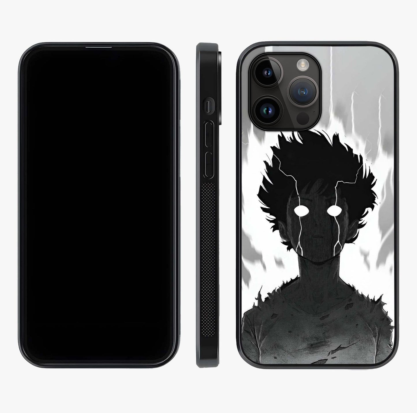Awakened Inner Rage Glass Case displayed upright for full design visibility and premium finish.