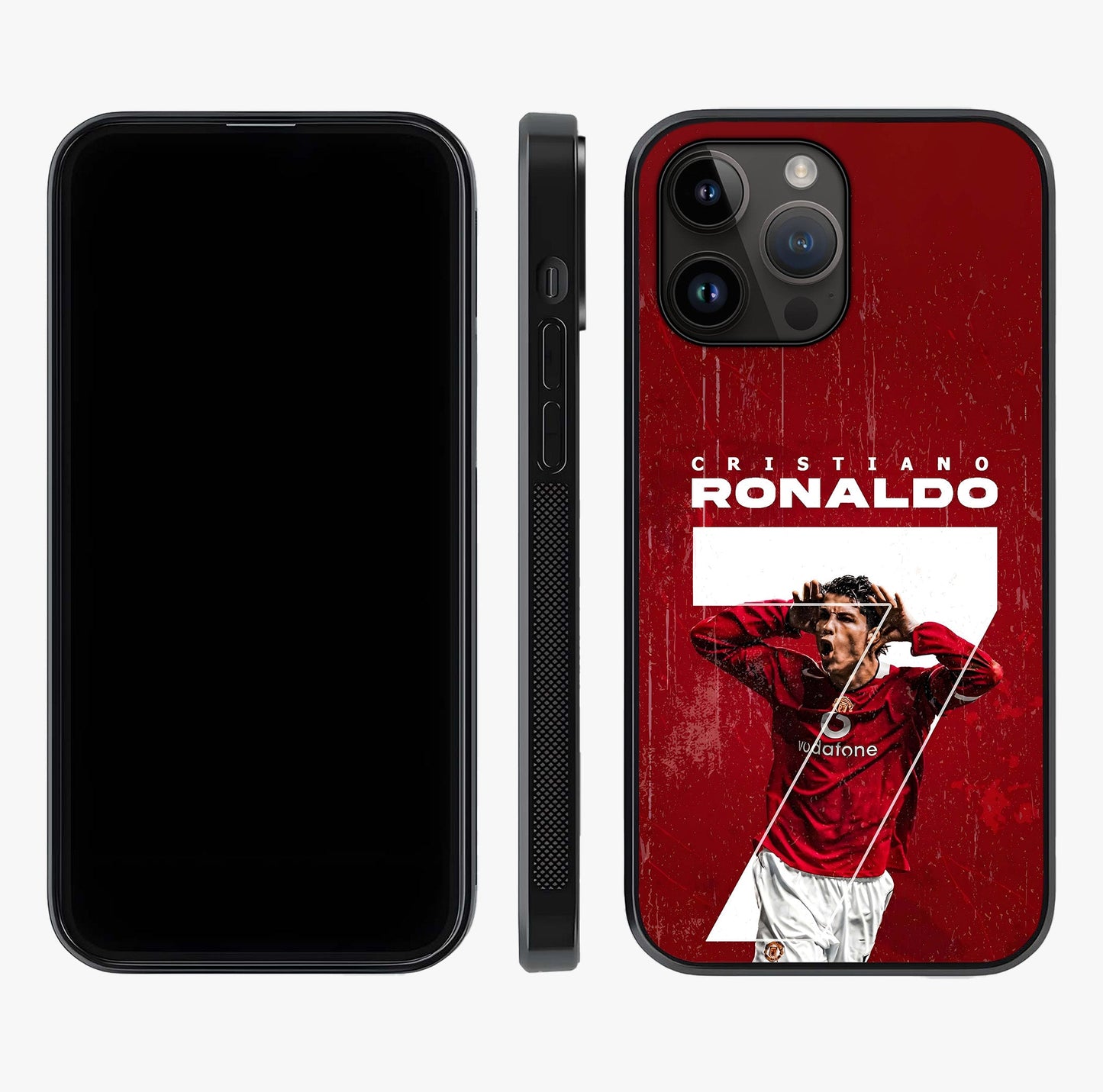Goal Celebration Legacy Glass Case displayed upright for full design visibility and premium finish.