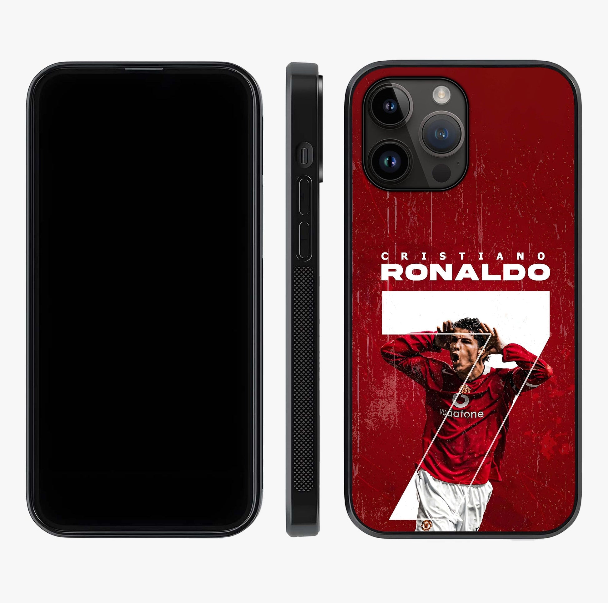 Goal Celebration Legacy Glass Case displayed upright for full design visibility and premium finish.