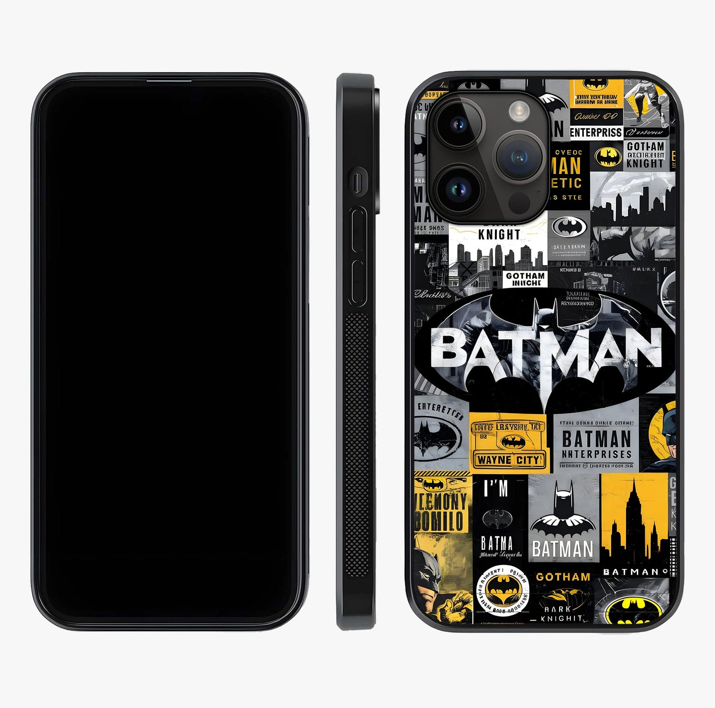 Knight Gotham Rise Glass Case displayed upright for full design visibility and premium finish.