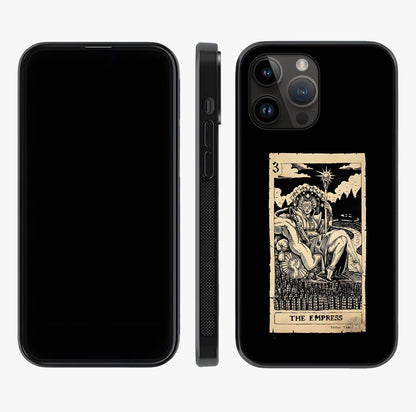 The Empress Glass Case displayed upright for full design visibility and premium finish.