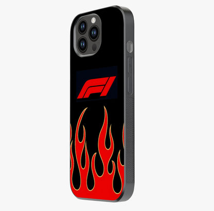 Fire F11 Glass Case photographed in natural light showing reflective finish and design depth.