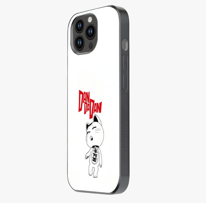 Playful Spirit Charm Glass Case photographed in natural light showing reflective finish and design depth.
