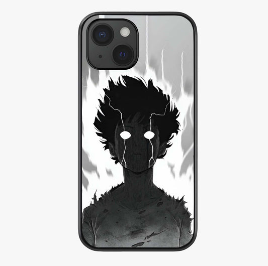 Awakened Inner Rage Glass Case showing full back design in clean flat view with glossy glass finish.