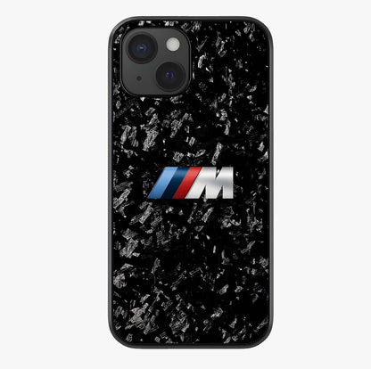Carbon Speed Mark Glass Case showing full back design in clean flat view with glossy glass finish.