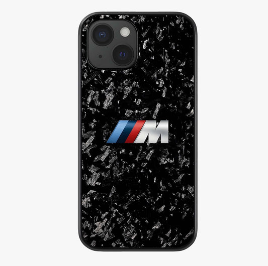 Carbon Speed Mark Glass Case showing full back design in clean flat view with glossy glass finish.