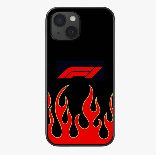 Fire F11 Glass Case showing full back design in clean flat view with glossy glass finish.