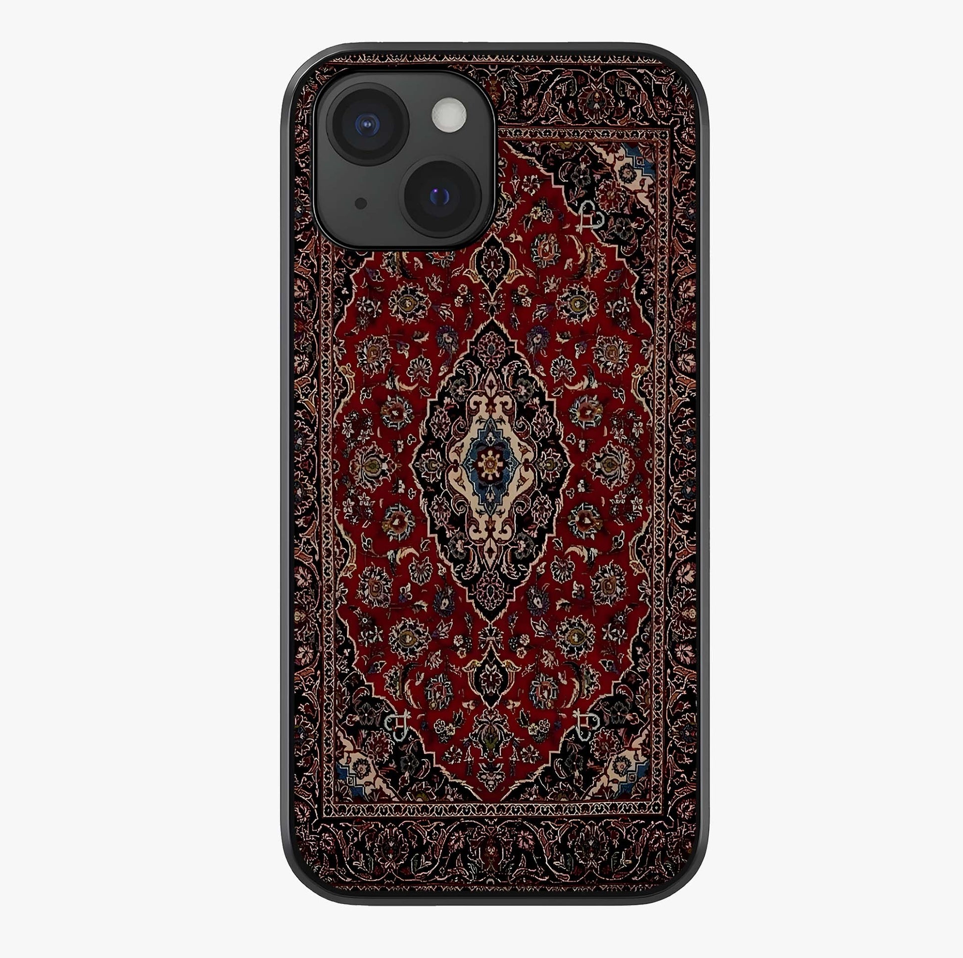 Heritage Carpet Royale Glass Case showing full back design in clean flat view with glossy glass finish.