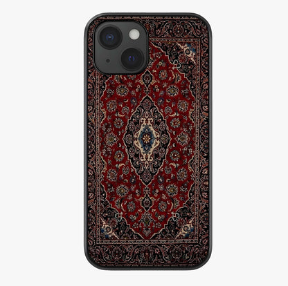 Heritage Carpet Royale Glass Case showing full back design in clean flat view with glossy glass finish.