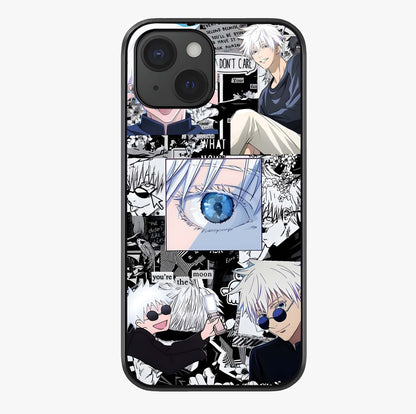 Infinity Sorcerer Chaos Glass Case showing full back design in clean flat view with glossy glass finish.