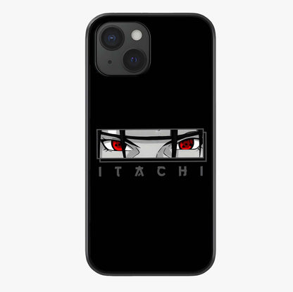 Scarlet Gaze Dominance Glass Case showing full back design in clean flat view with glossy glass finish.