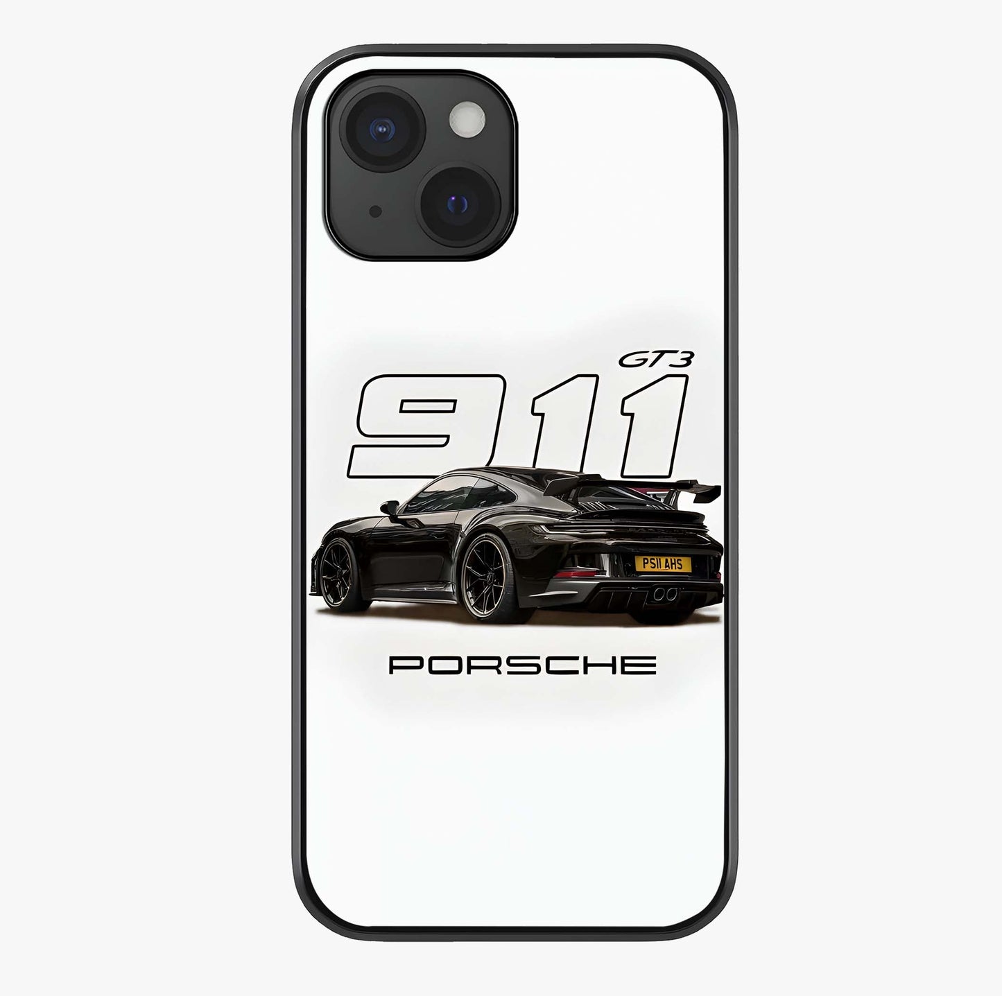 Turbo Legacy Icon Glass Case showing full back design in clean flat view with glossy glass finish.