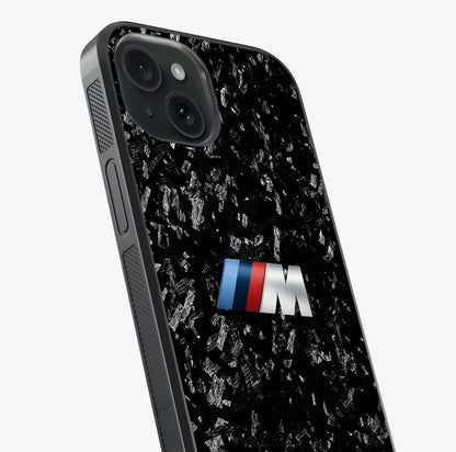 Carbon Speed Mark Glass Case captured at a warm angle highlighting gloss, texture and premium glass finish.