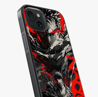 Demon Sword Resolve Glass Case captured at a warm angle highlighting gloss, texture and premium glass finish.