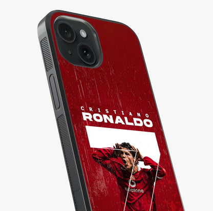 Goal Celebration Legacy Glass Case captured at a warm angle highlighting gloss, texture and premium glass finish.
