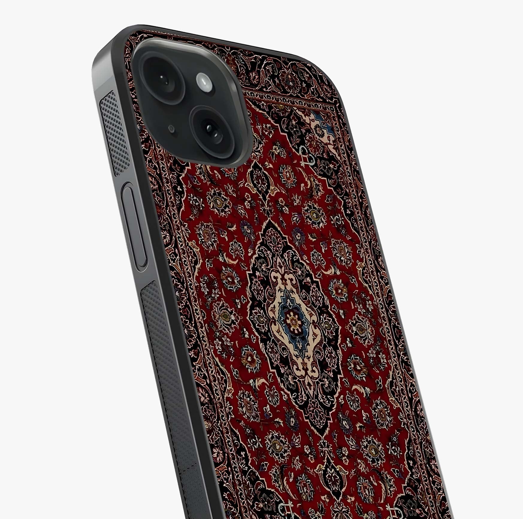Heritage Carpet Royale Glass Case captured at a warm angle highlighting gloss, texture and premium glass finish.