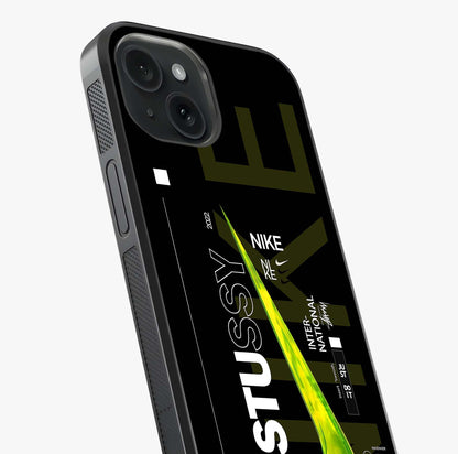 Neon Street Edition Glass Case captured at a warm angle highlighting gloss, texture and premium glass finish.