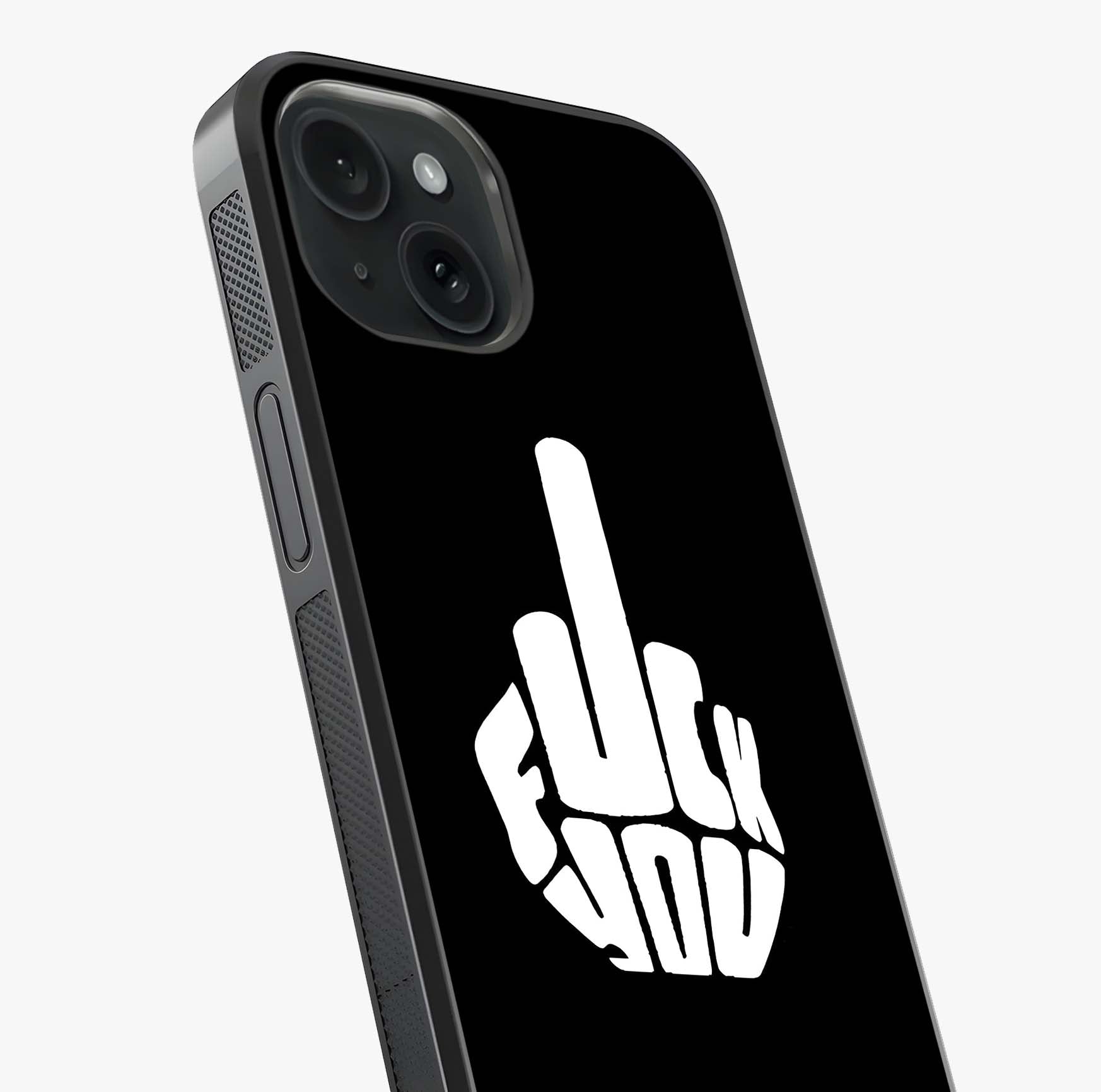 Rebel Mode On Glass Case captured at a warm angle highlighting gloss, texture and premium glass finish.