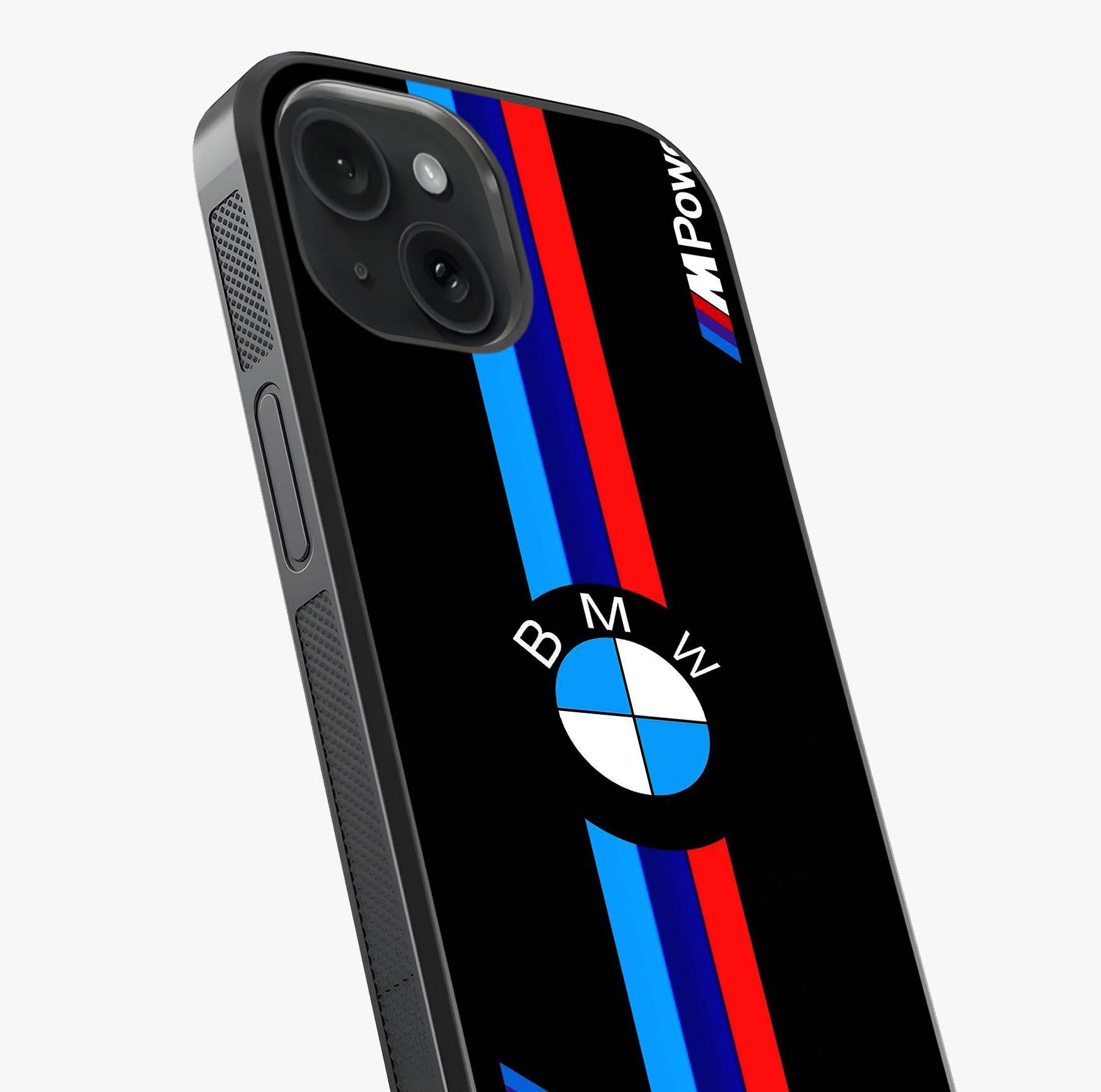 Turbo Bmw Beast Glass Case captured at a warm angle highlighting gloss, texture and premium glass finish.