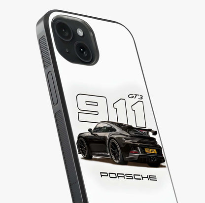 Turbo Legacy Icon Glass Case captured at a warm angle highlighting gloss, texture and premium glass finish.