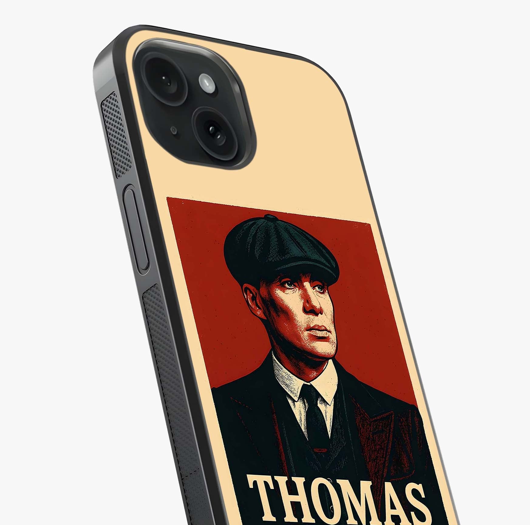 Vintage Mafia Authority Glass Case captured at a warm angle highlighting gloss, texture and premium glass finish.